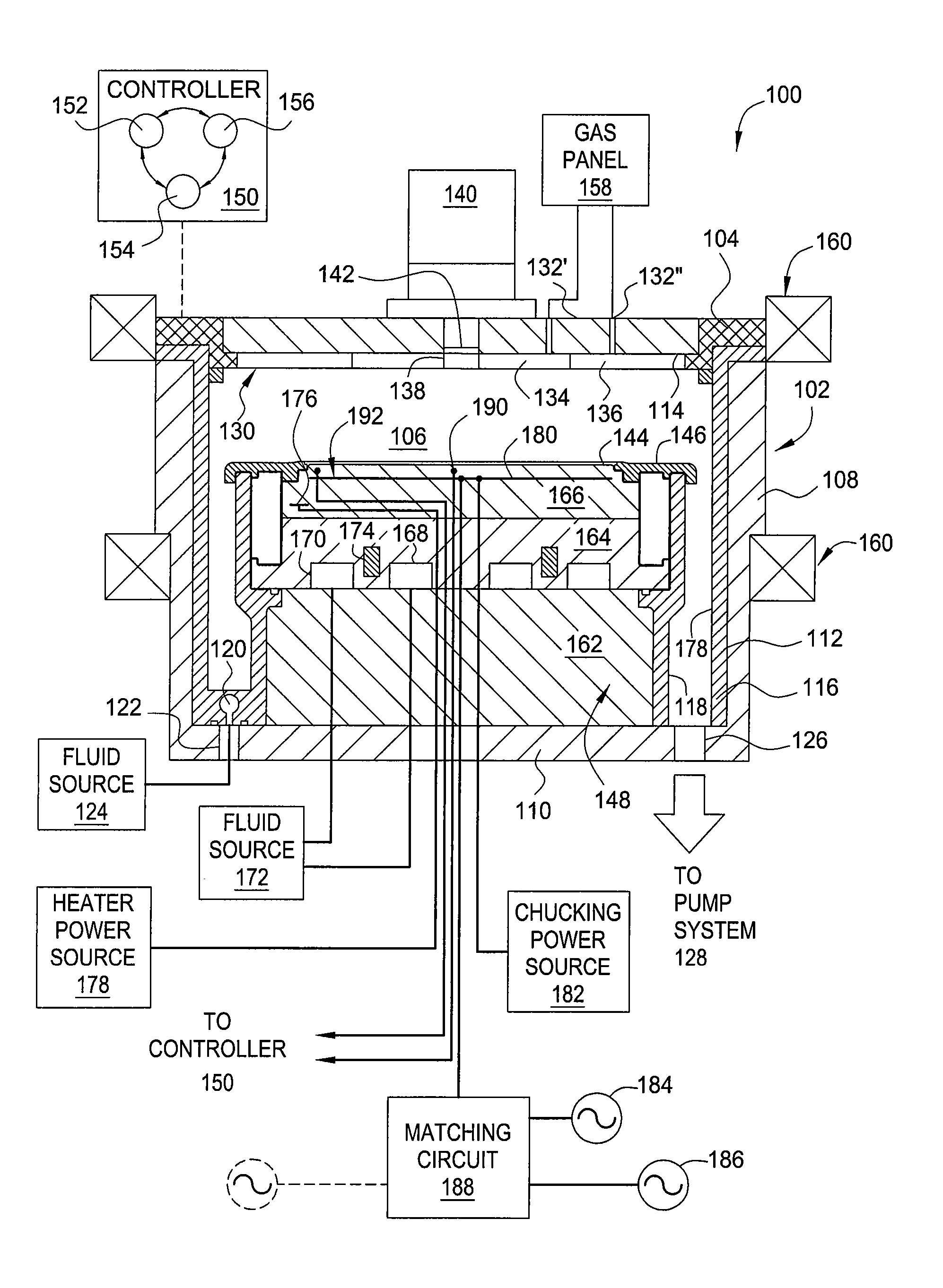 Apparatus for etching high aspect ratio features