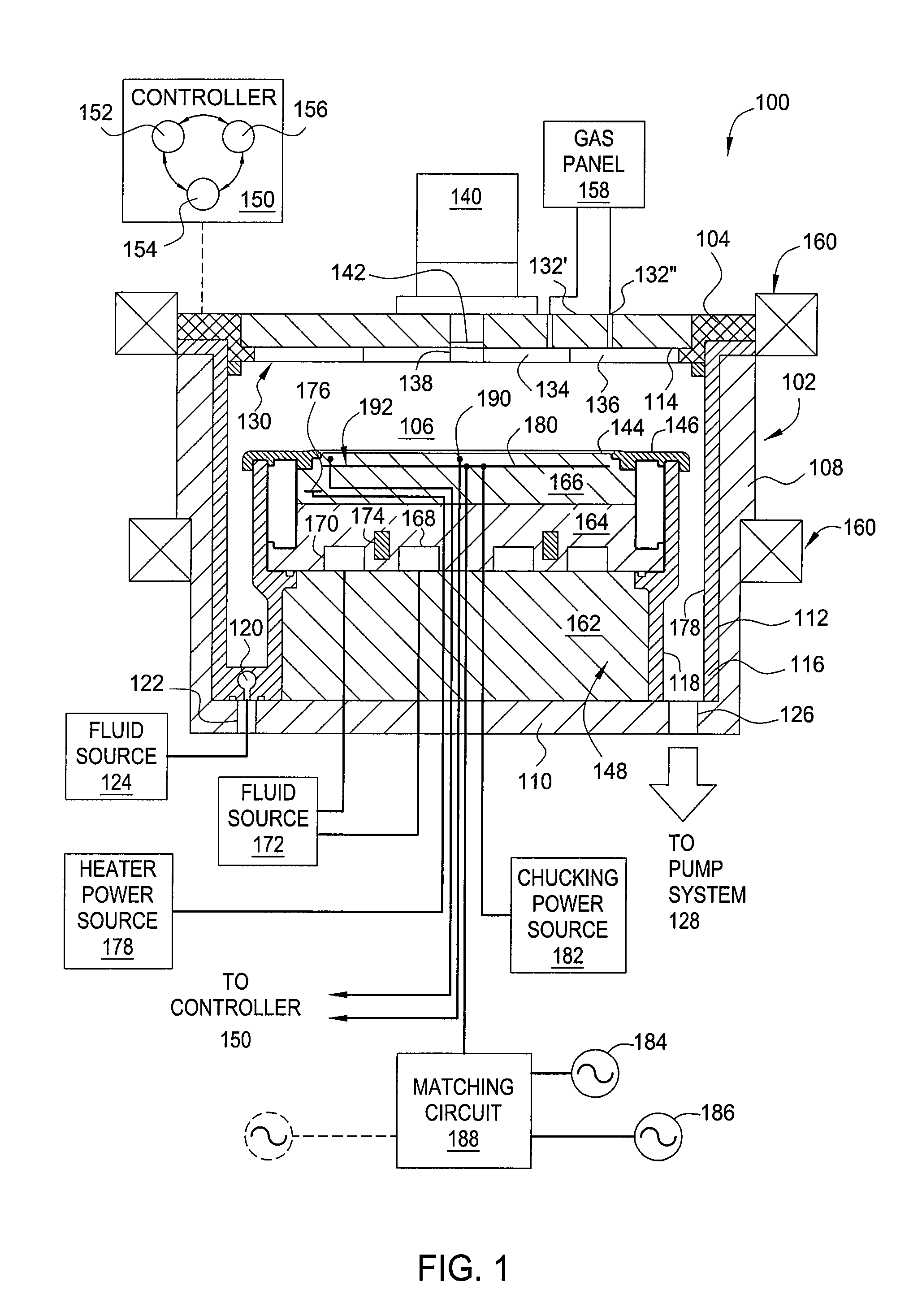 Apparatus for etching high aspect ratio features