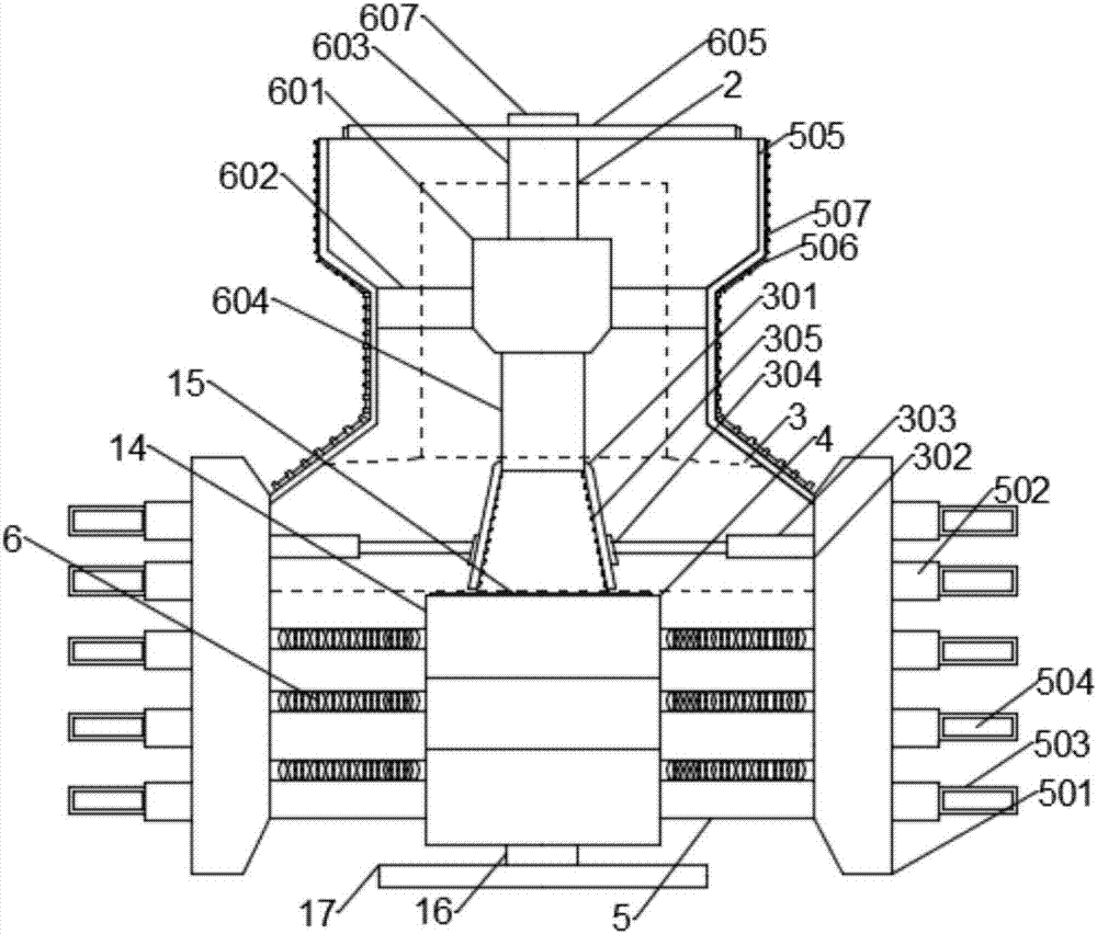 Multi-stage air purifying treatment device