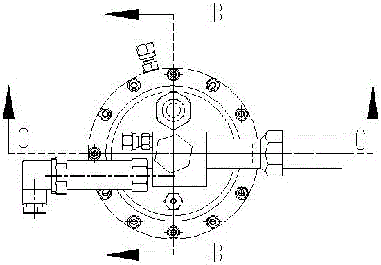 High-pressure balance valve for proportioning cabinet