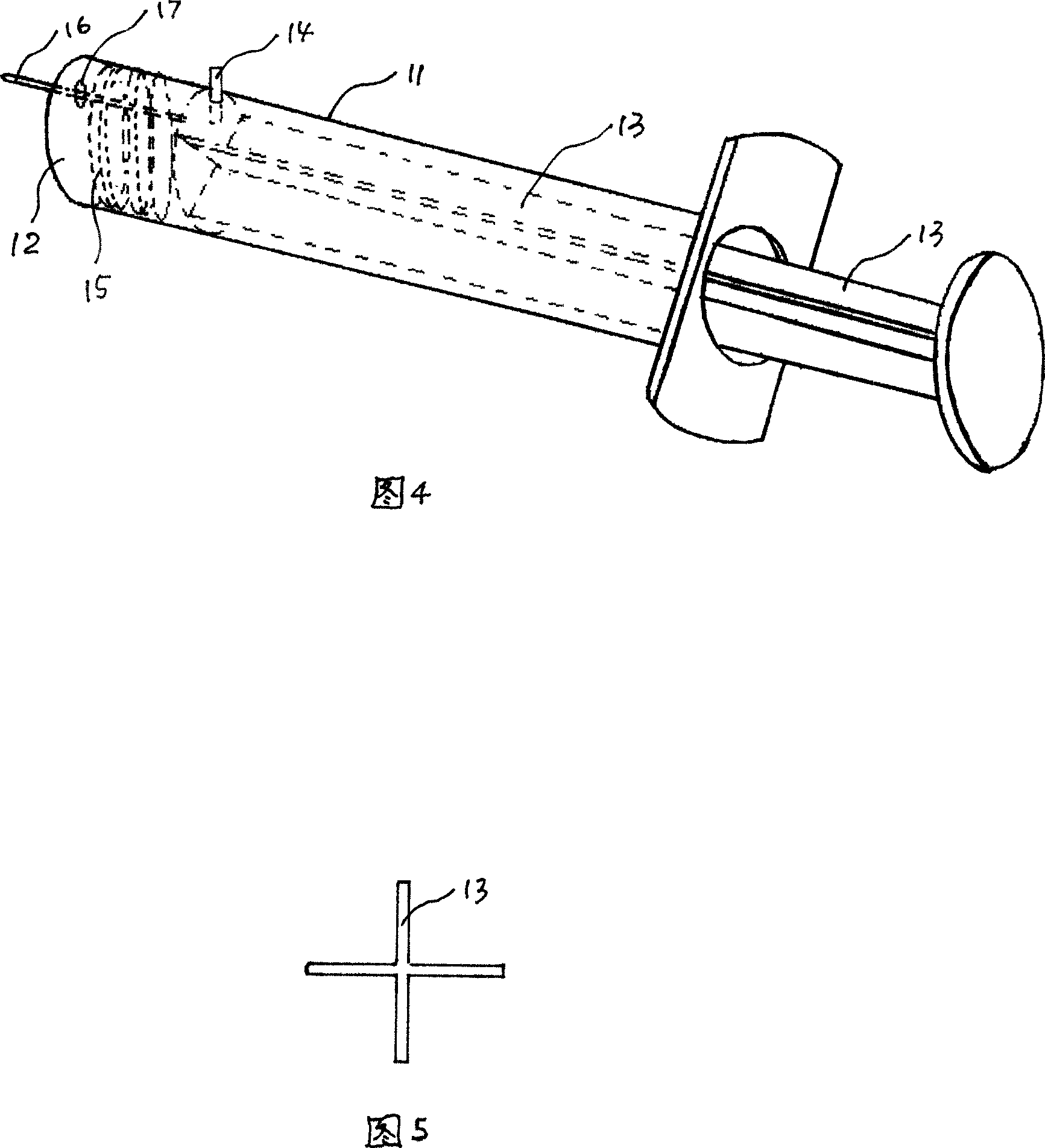 Pollination device for orchid
