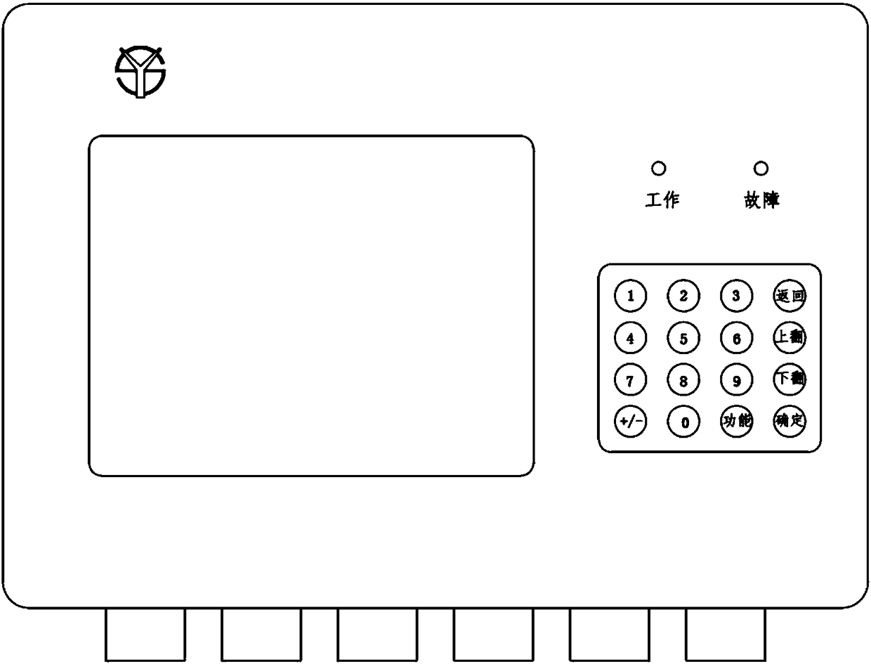 A sensor interface circuit for a ship's weather instrument and a method for identifying and connecting sensors by mixed insertion