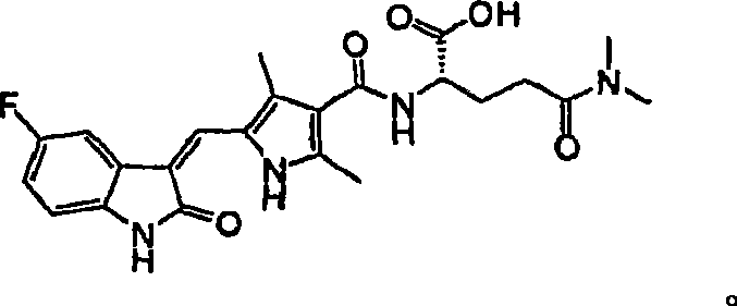 Amino acid derivatives of indolinone based protein kinase inhibitors