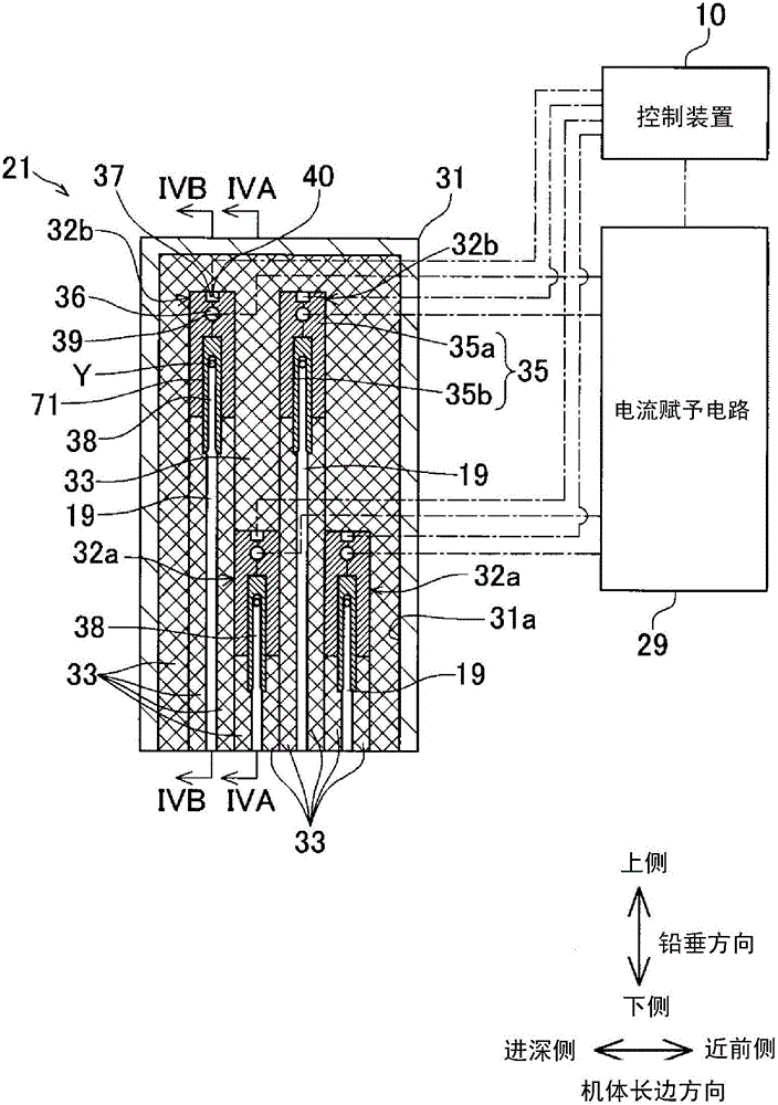 False twist processing machine