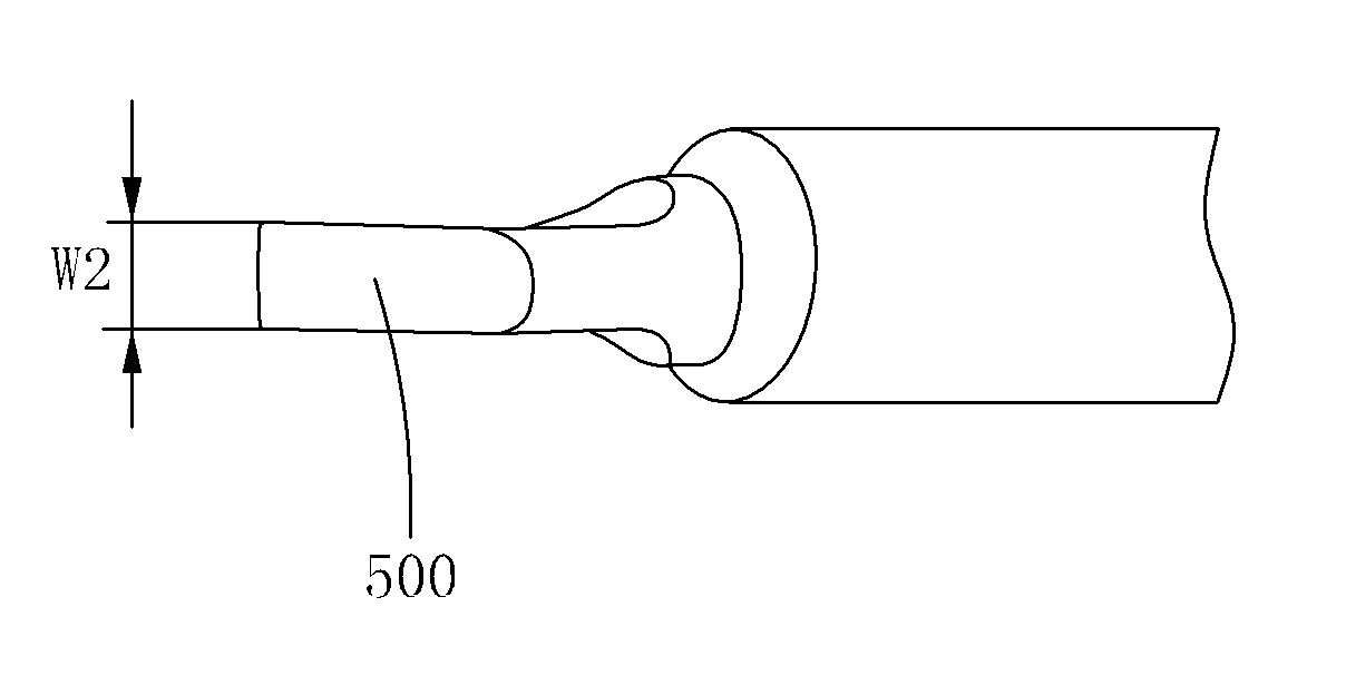 Welding method for connecting solar cells to form solar cell module and soldering iron