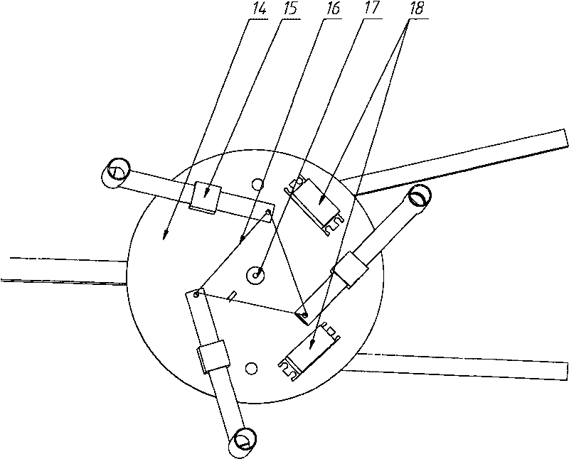 Three-dimensional robot having obstacle detouring function