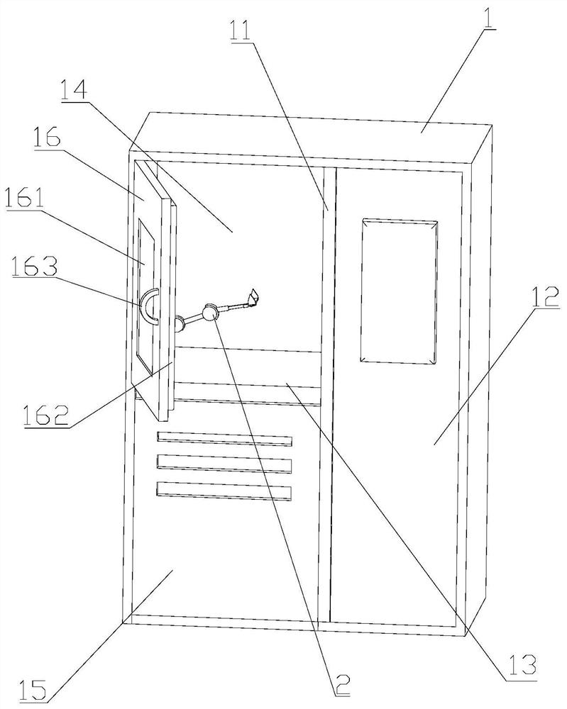 Multi-axis rotation test box