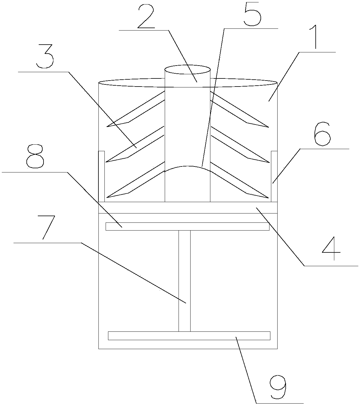 Novel natural product filtering device
