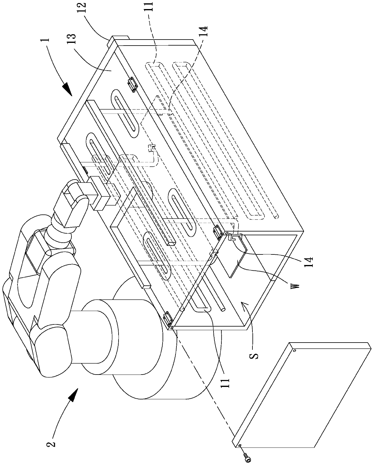 Pre-processing system and pre-processing method for heat formation operation