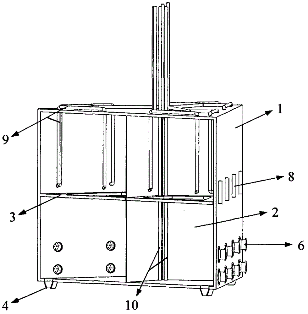 Self-elevating type platform buoyant pile shoe with function of reducing resistance in pile pulling