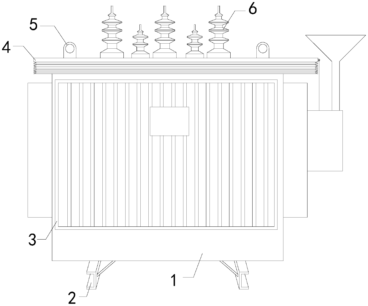 Outdoor transformer with automatic drainage - Eureka | Patsnap develop ...