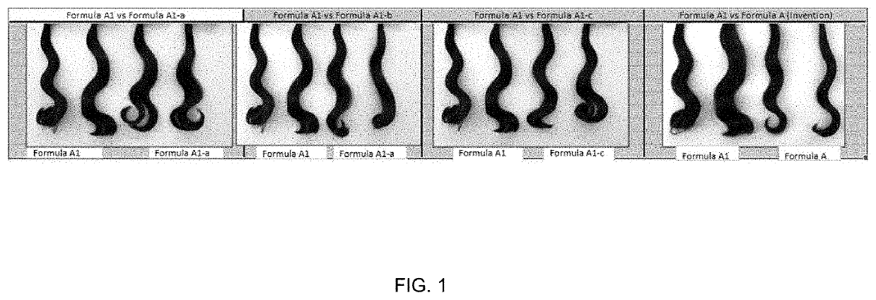 Hair cosmetic compositions containing cationic compounds, acrylate-based polymers, fatty compounds, and aminofunctionalized silicones