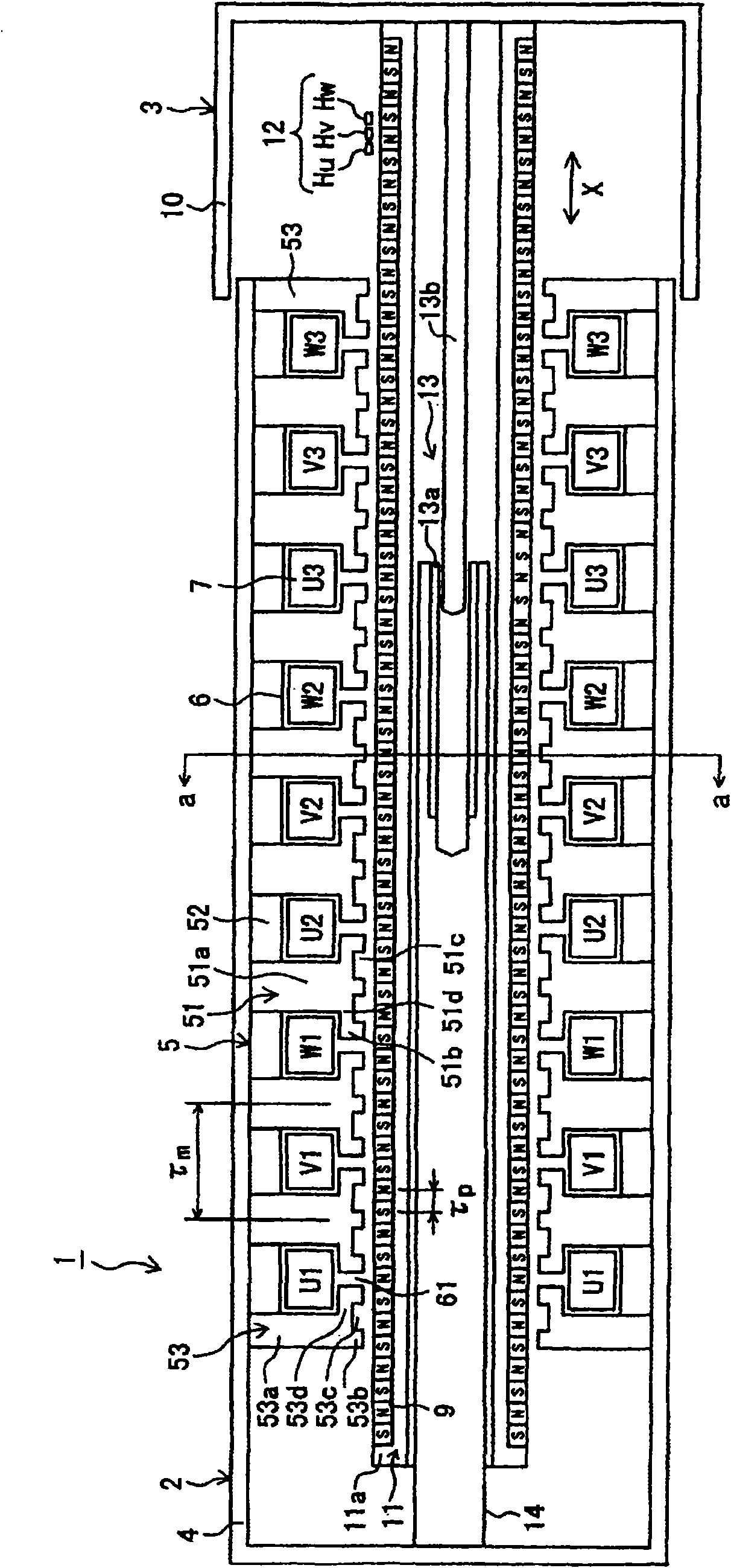 Circular-shaped linear synchronous motor, electromagnetic suspension and motor-driven steering device using the same