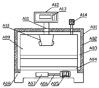 A freeze-dried food preservation device with a predetermined shape and its application method