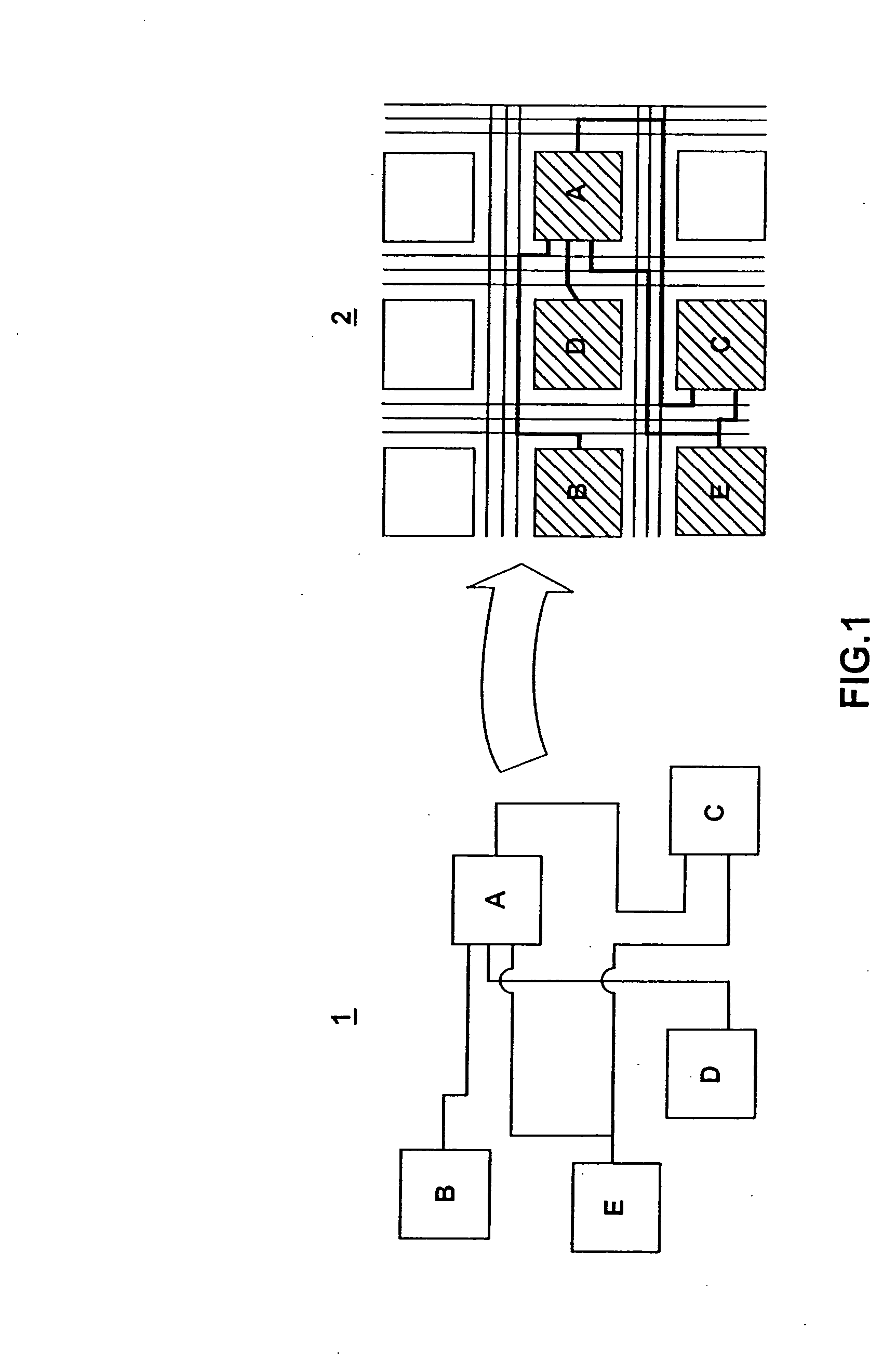 Element placement method and apparatus