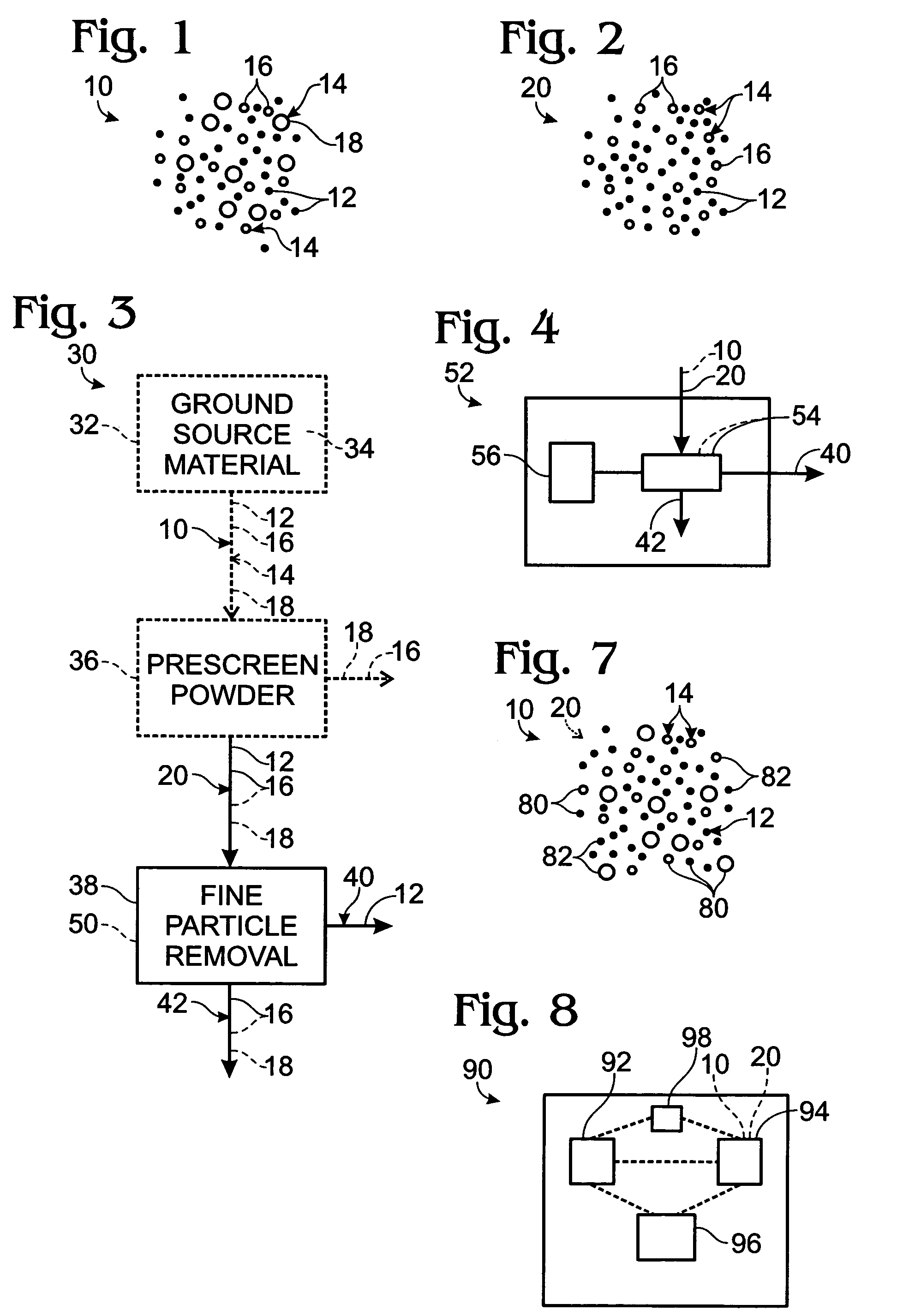 System and method for processing ferrotungsten and other tungsten alloys, articles formed therefrom and methods for detecting the same