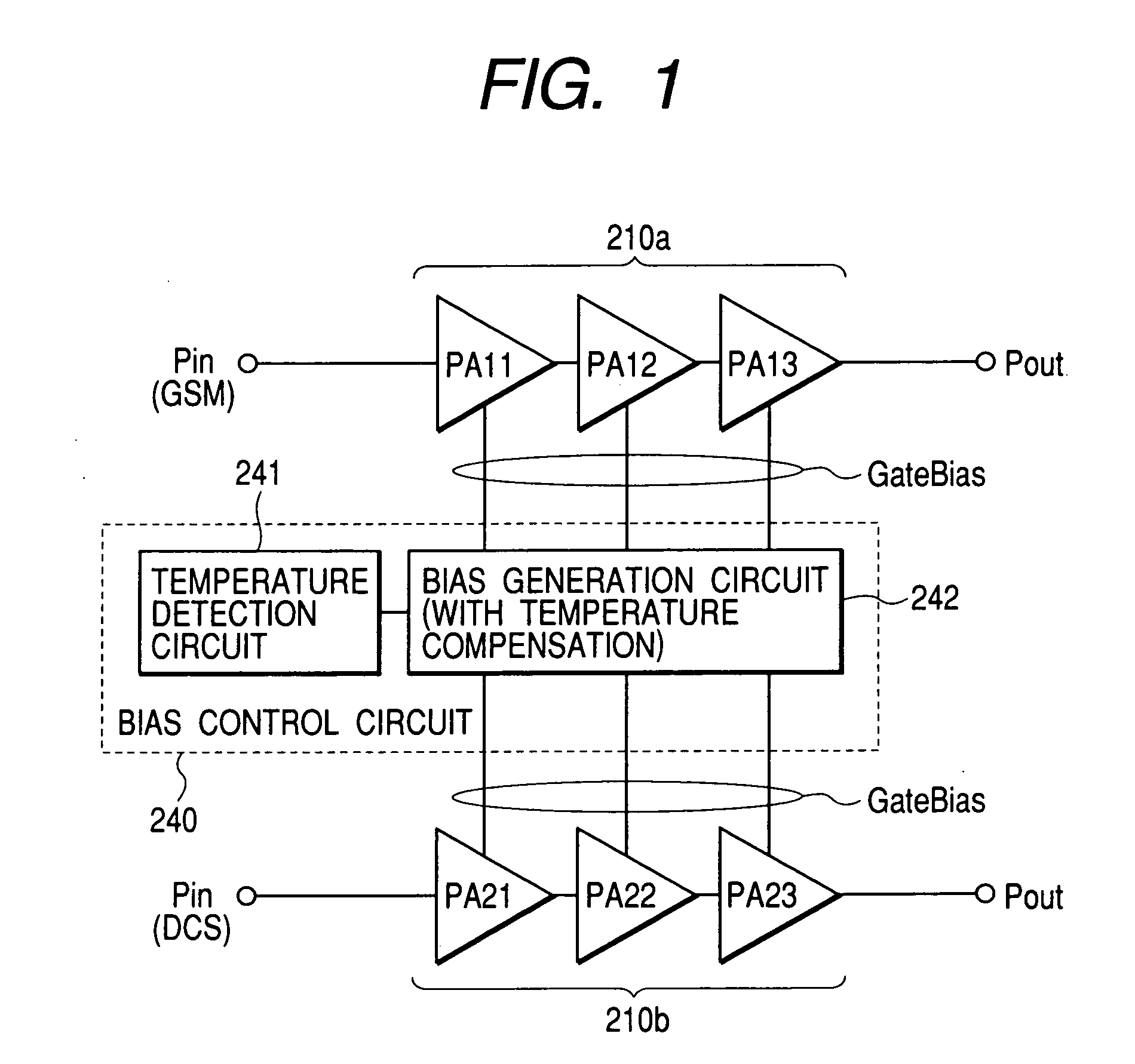 High-frequency power amplification electronic part and wireless communication system