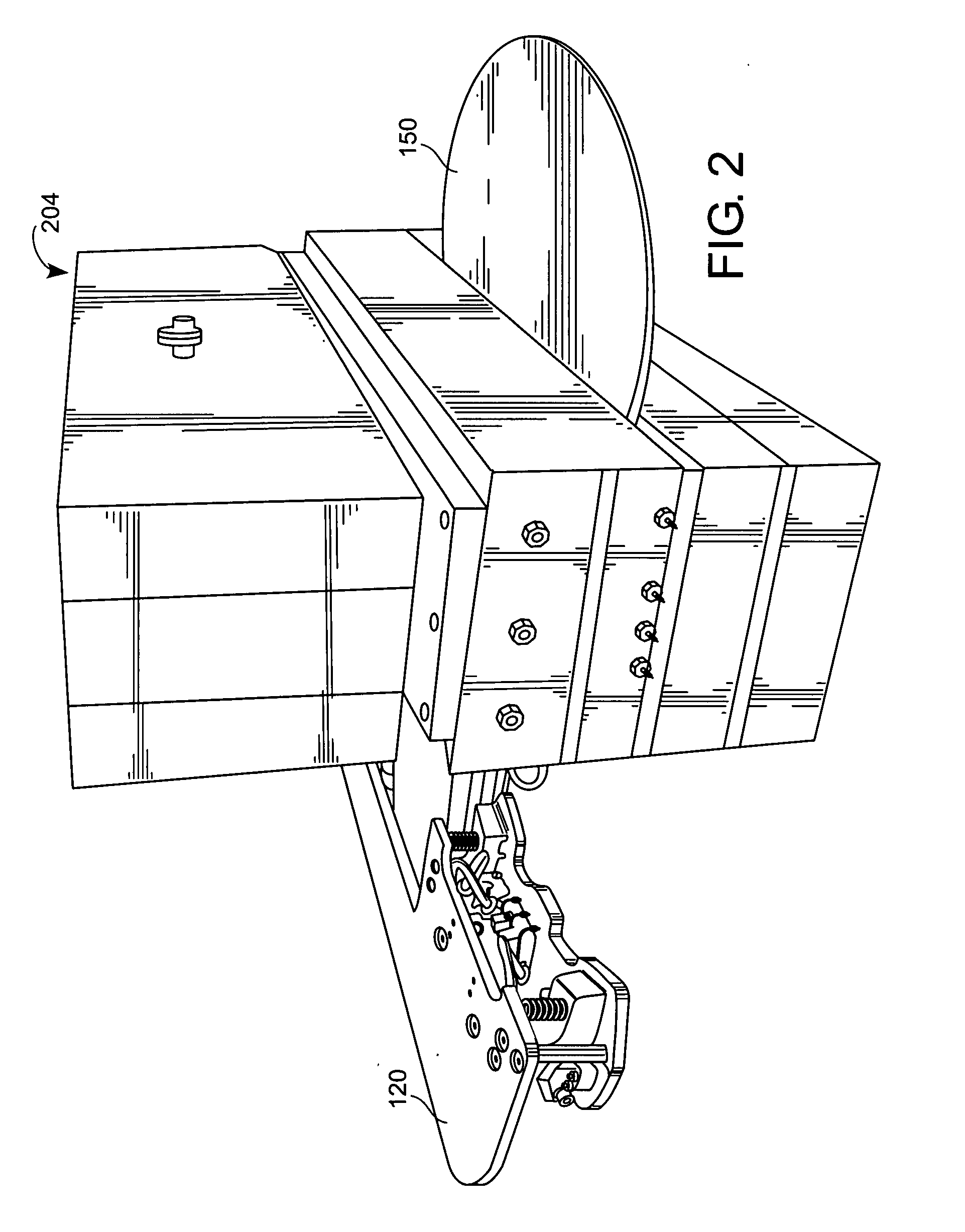 Substrate gripper with integrated electrical contacts