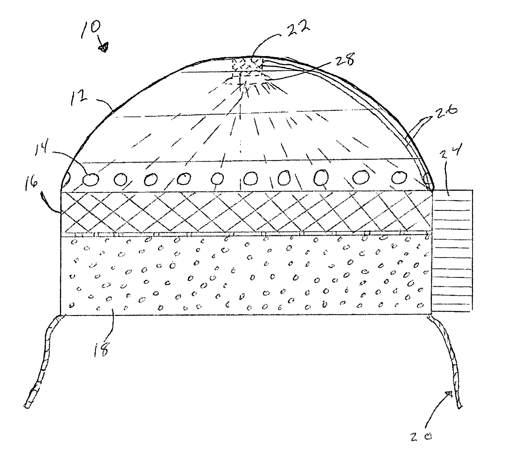 Light-mediated air purification system and method