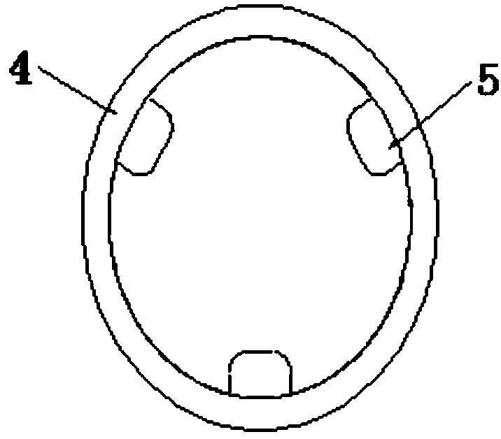 Rotary locking type hydraulic damping sucking disk device