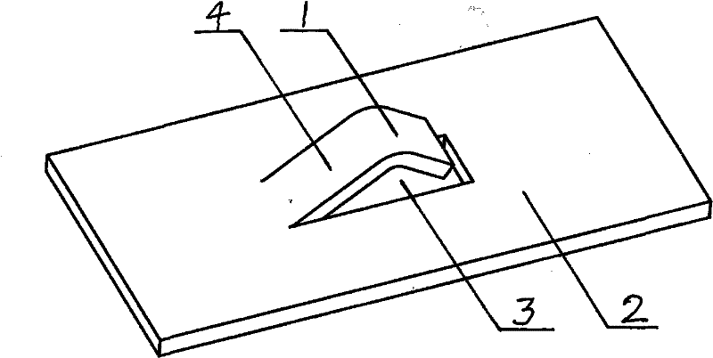 One-way fixed float valve plate