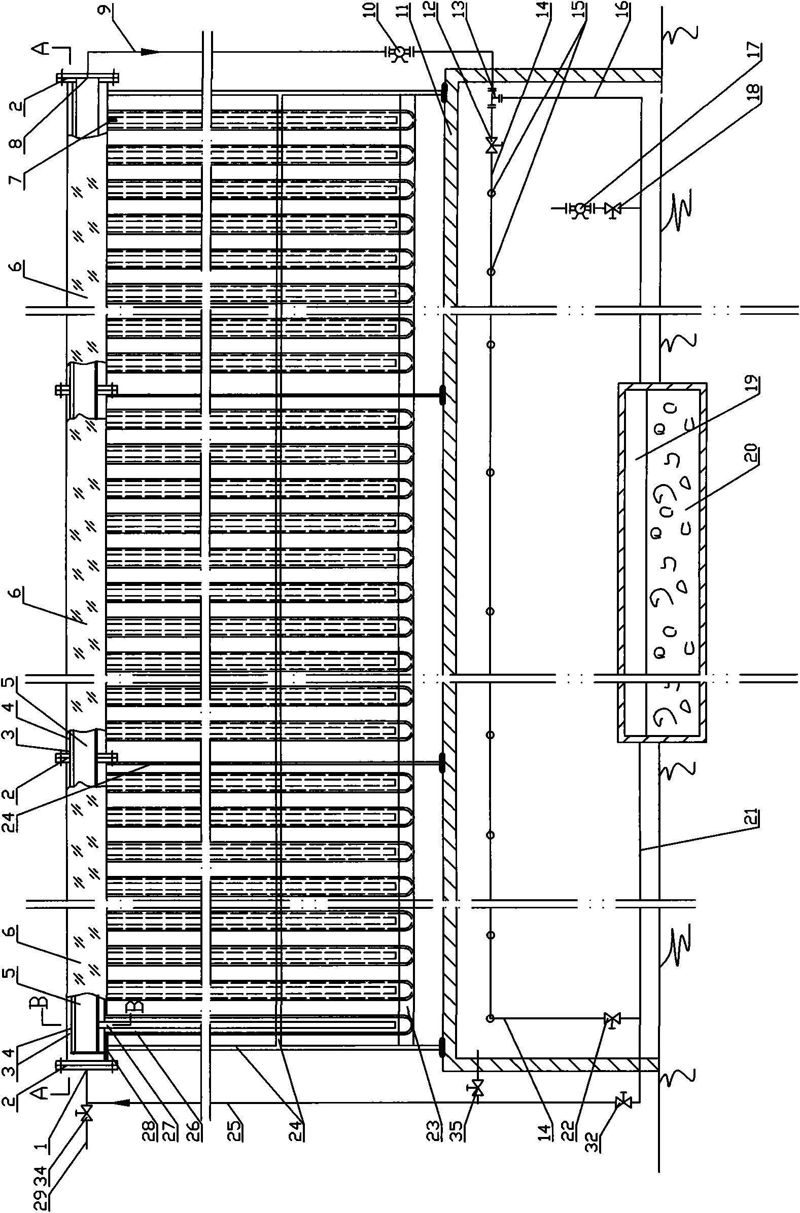 Double heat absorption combined solar energy air heater