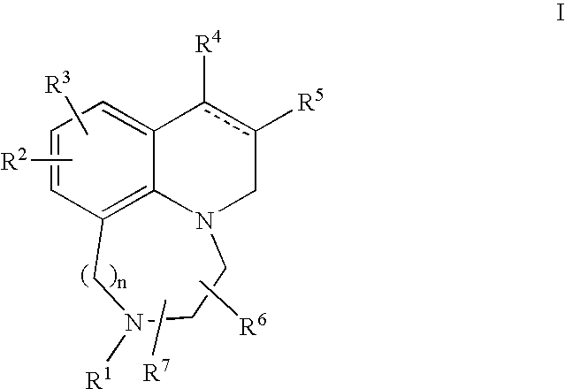 [1,4]Diazepino[6,7,1-ij]quinoline derivatives as antipsychotic and antiobesity agents