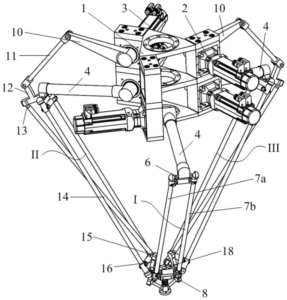 A five-degree-of-freedom parallel mechanism with double-actuated composite branches