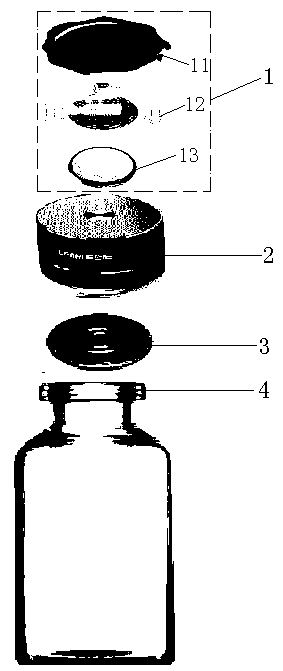 Micro-electronic label code bottle cap