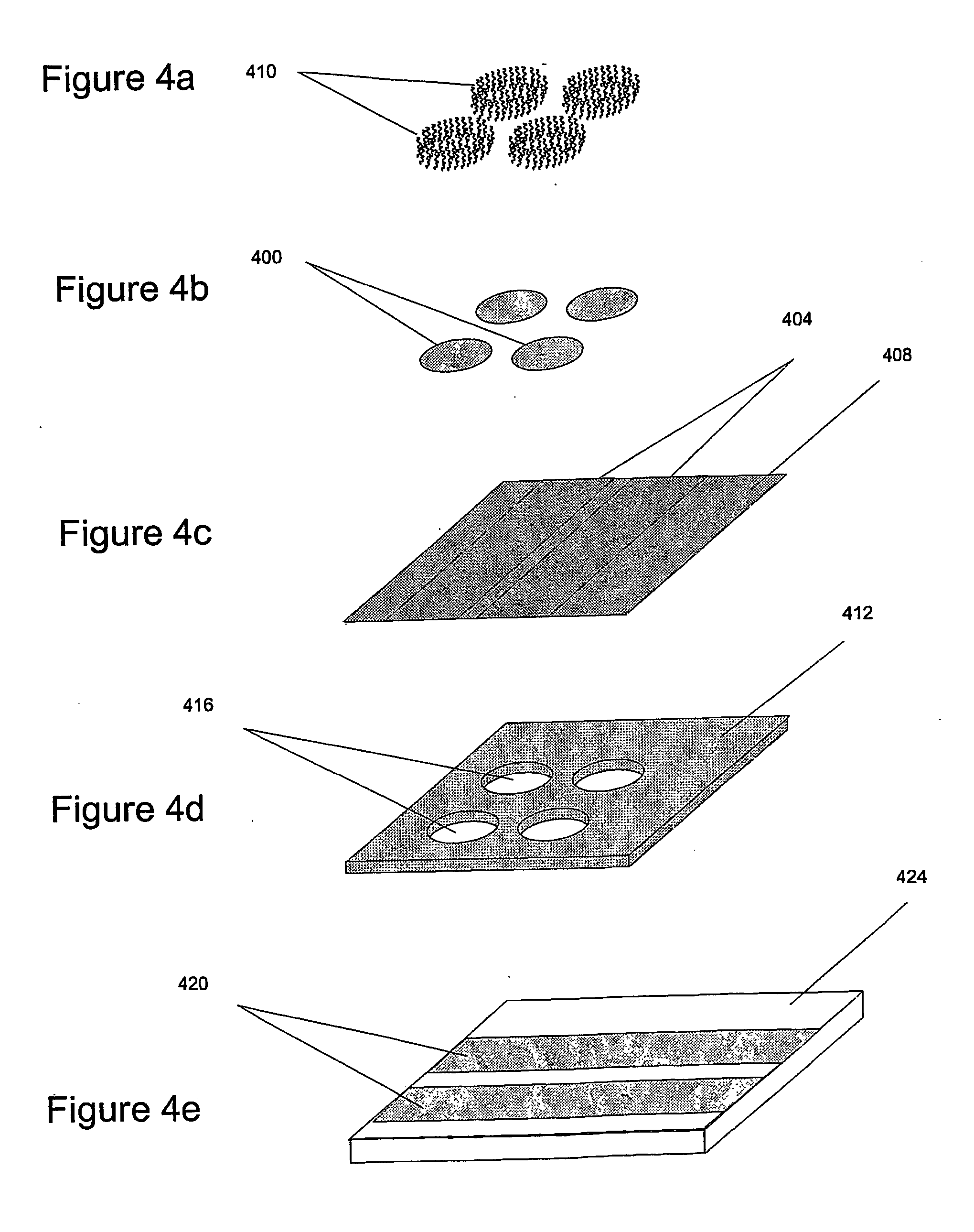 Manufacturing method and readout system for biopolymer arrays