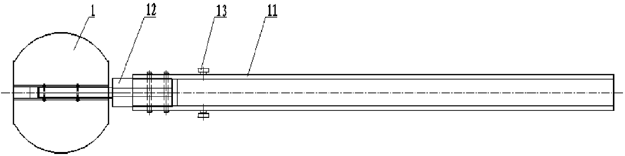 Mixed iron car capping device and capping method