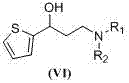 Preparation method of (S)-3-N,N-disubstituted amino-1-(2-thienyl)-1-propanol