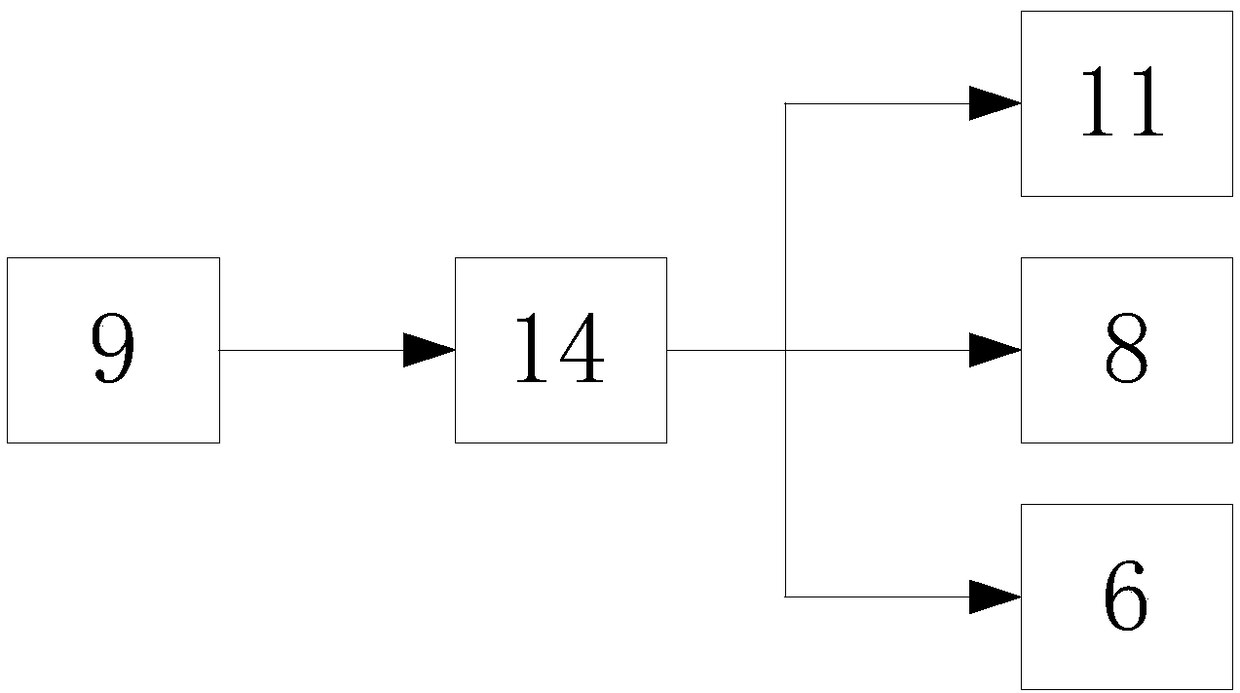 Robot accumulator cooling device