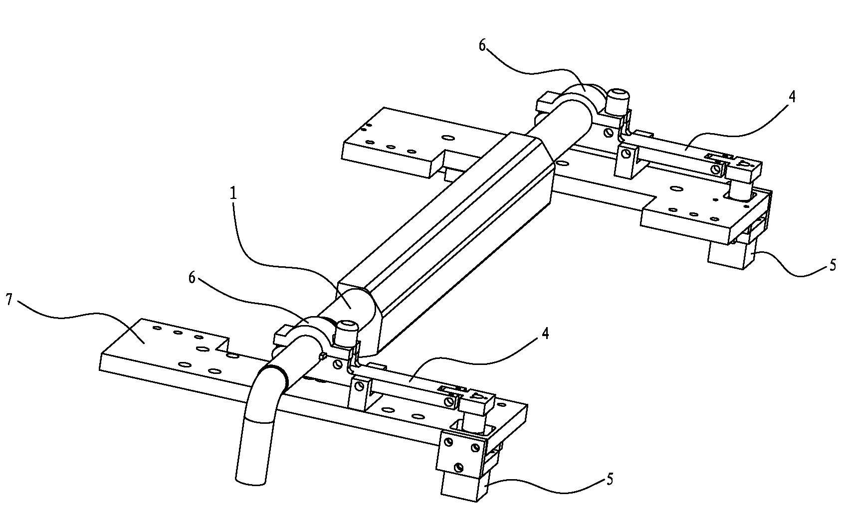 Printing ink scraper device of screen printing machine