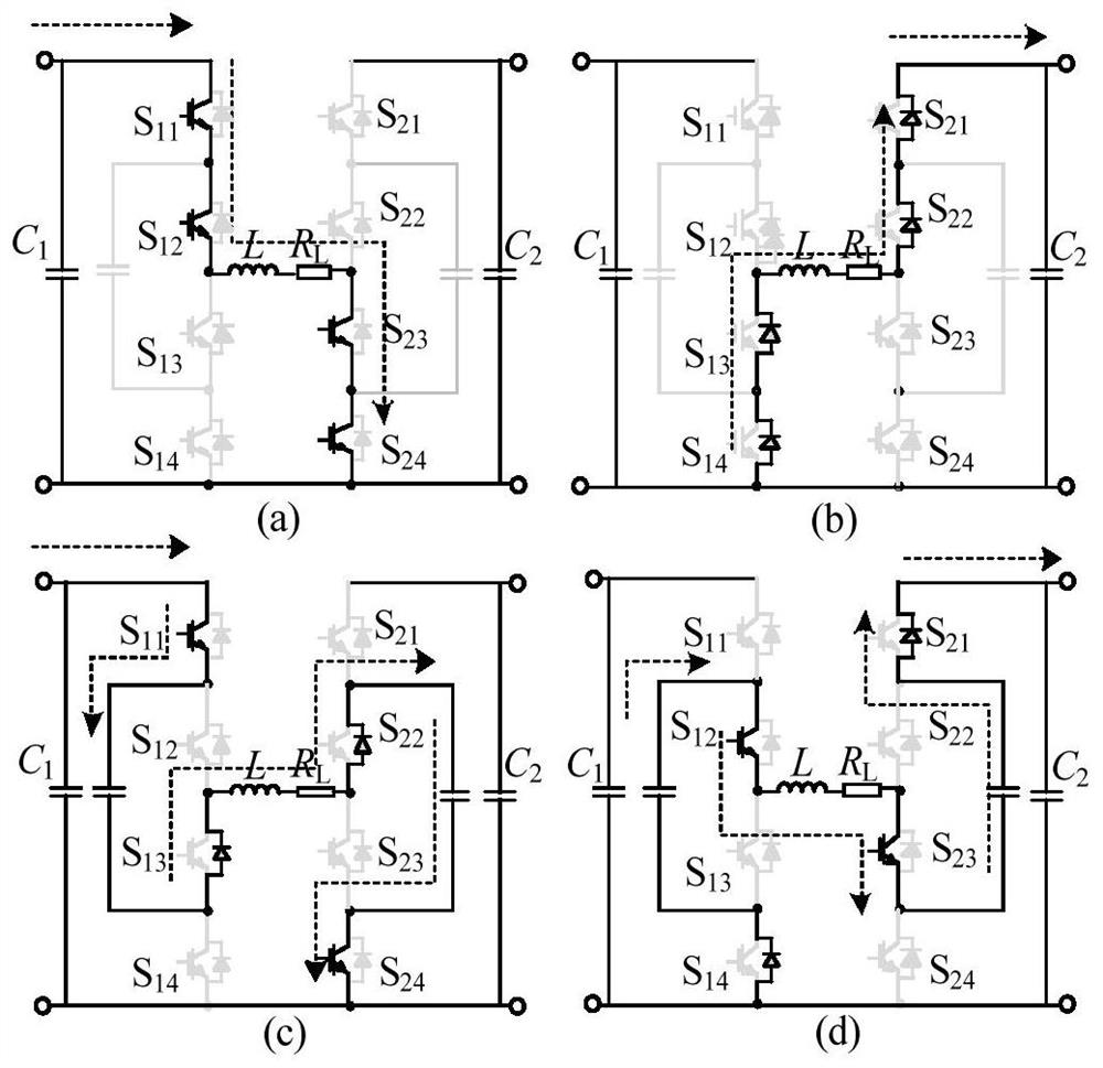 Duty ratio compensation-based bidirectional buck-boost DC converter control method