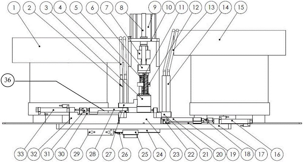 Full automatic pressing machine for plastic inserts