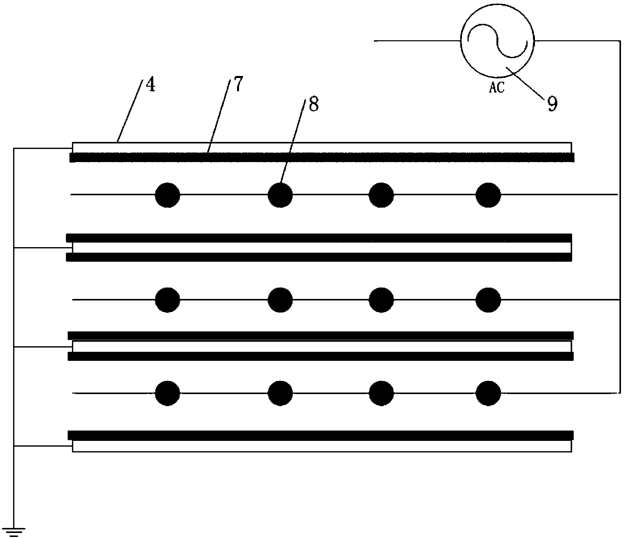 Flue gas waste heat utilization and intelligent sound wave intensity adjustment system