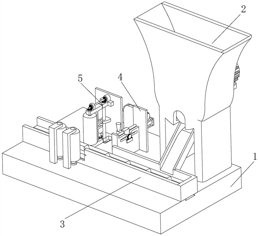 Glass bottle labeling system and labeling process thereof