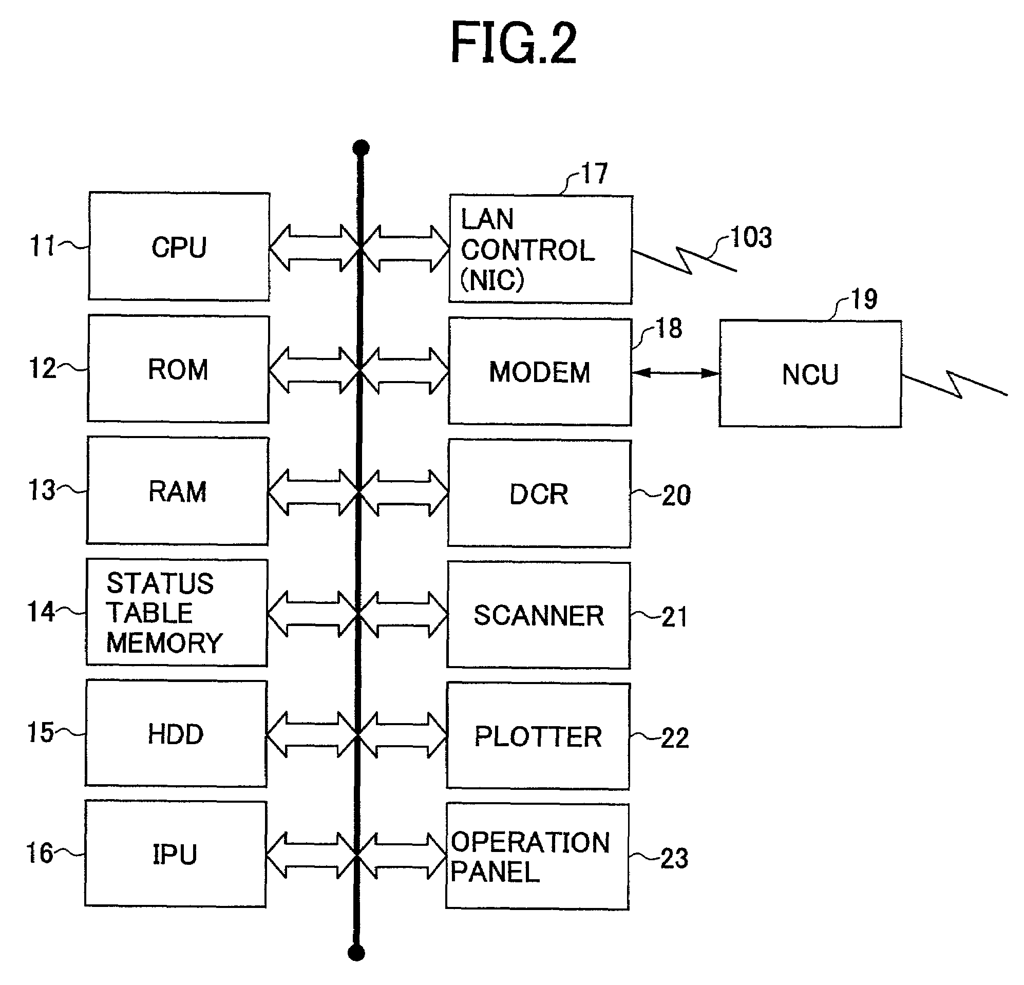 Image processing apparatus having a status holding function, and image processing system including the same
