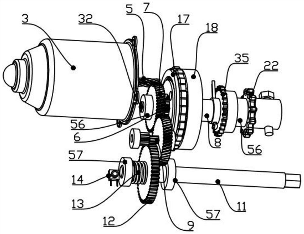 An integrated automatic blower
