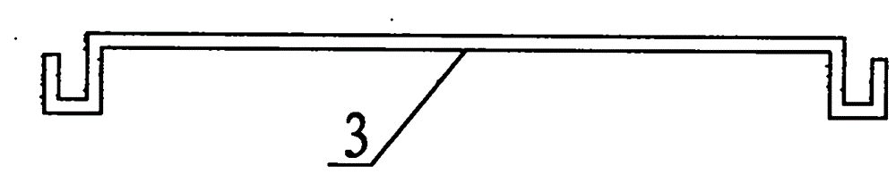 External wall embedded type gas pipeline ventilating groove