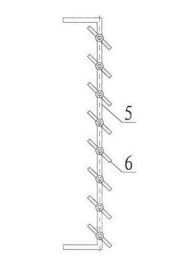 External wall embedded type gas pipeline ventilating groove