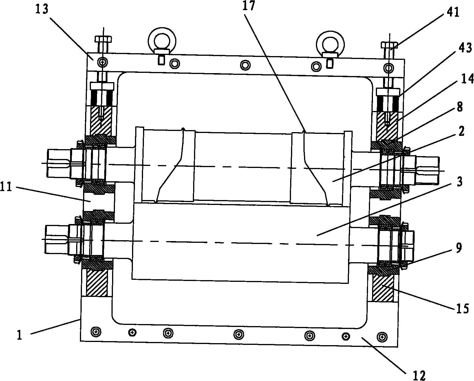 Rotating die cutting device