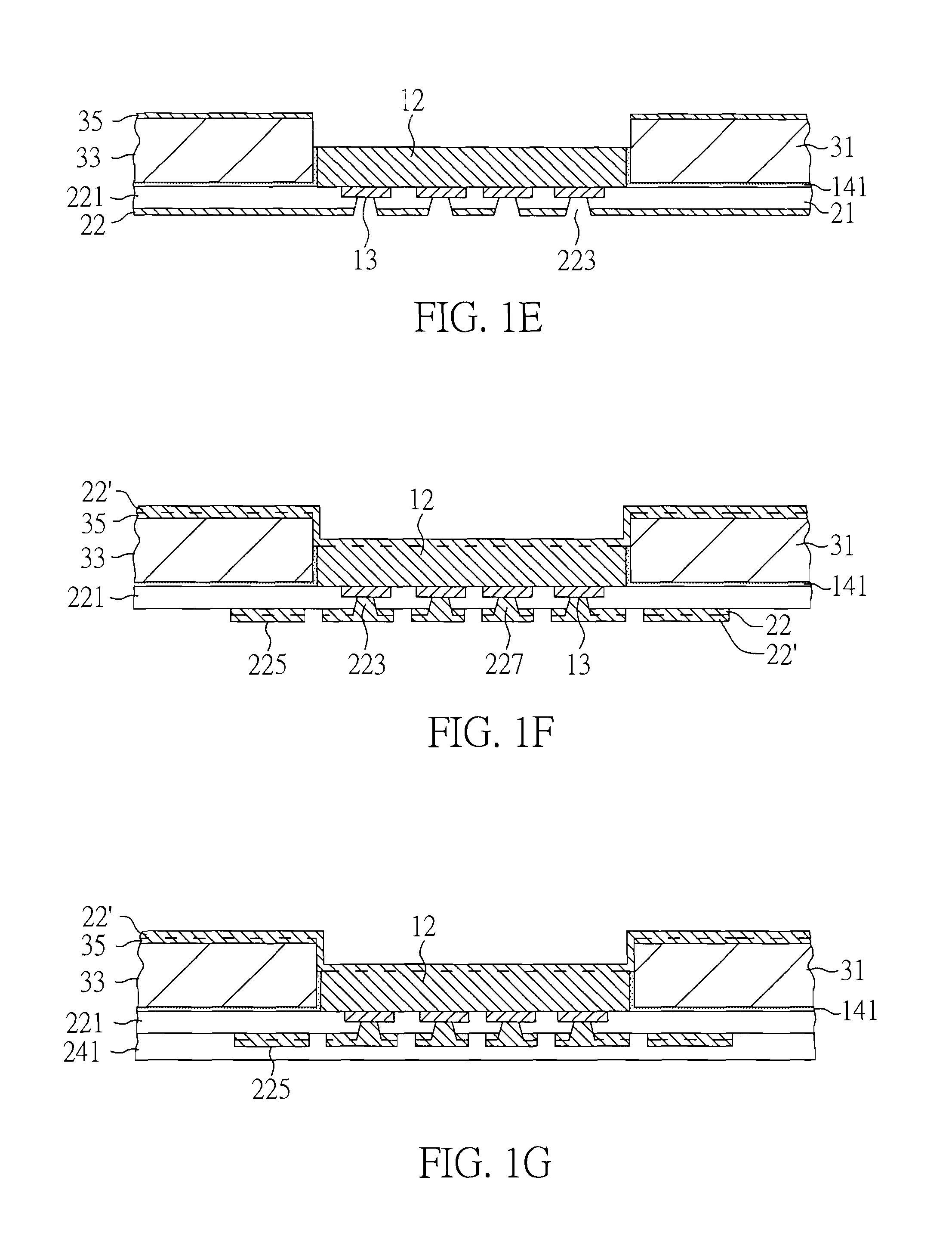Method of making cavity substrate with built-in stiffener and cavity