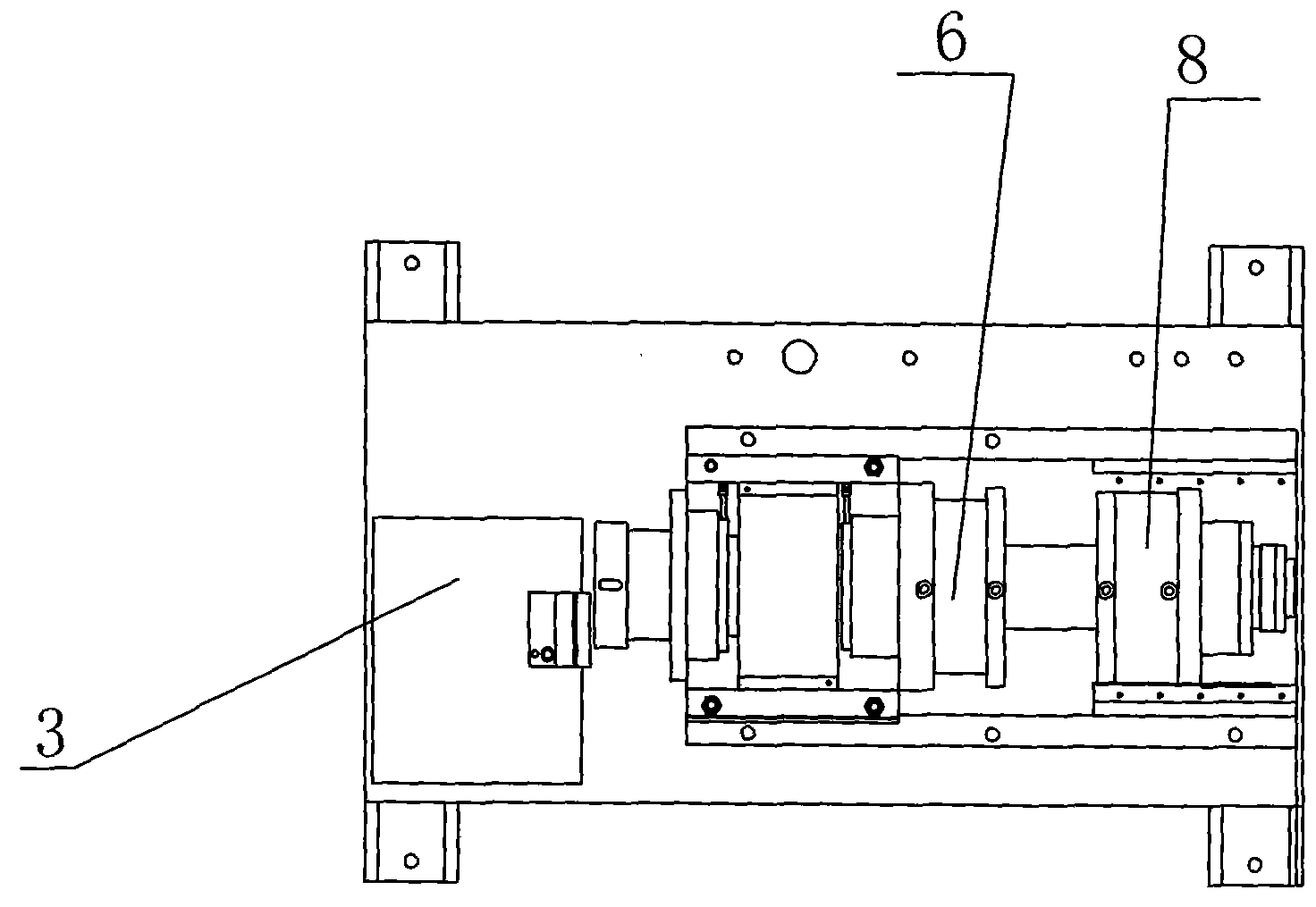 Full-automatic non- backer pipe cutting machine tool and operation method thereof