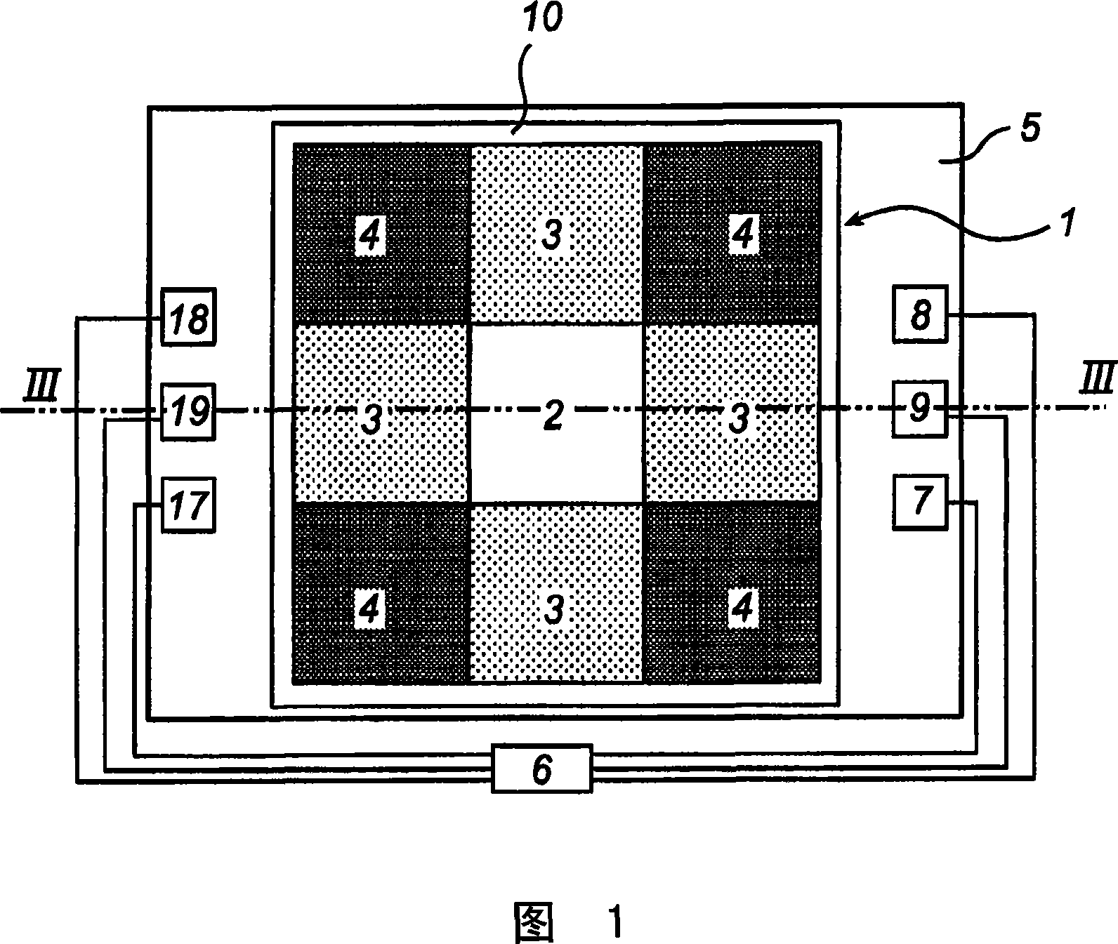 Single chip LED as compact color variable light source