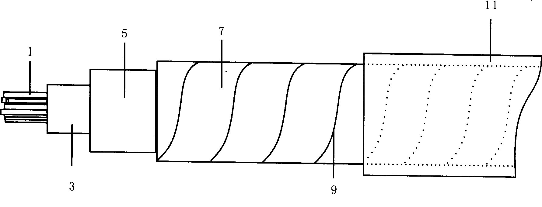 Electro luminescence line and preparation method thereof