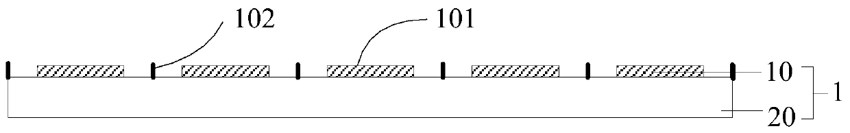 A high-precision positioning method for LED chip array arrangement