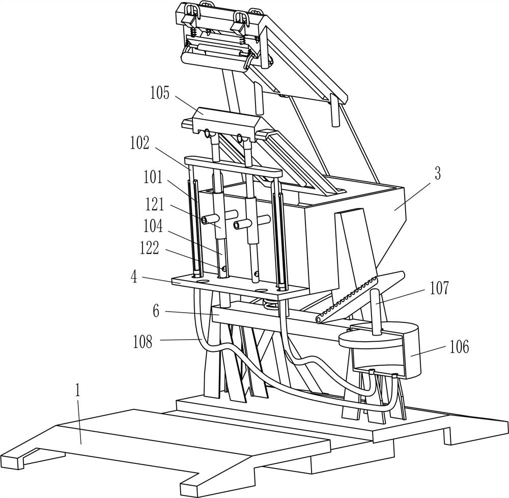 A kind of cow hair removal device for leather processing