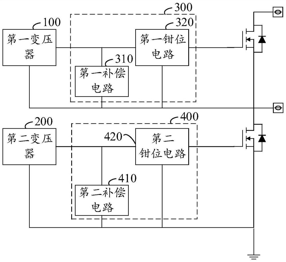 Silicon carbide MOSFET driving circuit, switching power supply and electronic equipment